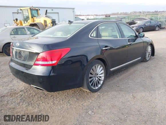 2014 Hyundai Equus Ultimate z VIN KMHGH4JH4EU083592, wystawiony jako IAAI lot #41651107 z przebiegiem 48 252 mil mil oraz . Historia ofert i sprzedaży dostępna na DreamBid. Obrazek 4.