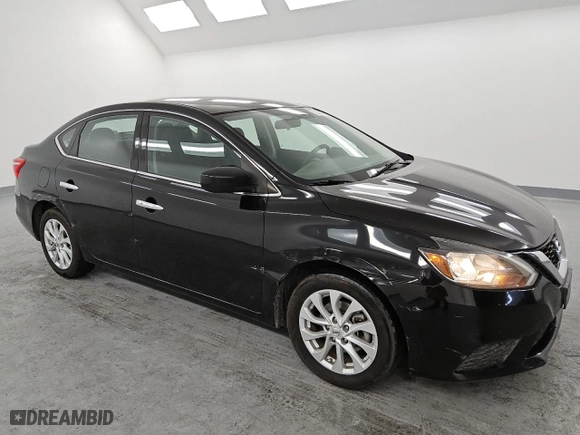 2018 Nissan Sentra SV with VIN 3N1AB7AP6JL663096, listed as a Copart auction lot 51442135 with 169,838 mi miles and Clean Title. Bid and sale history available at carsss.com. Image 4.