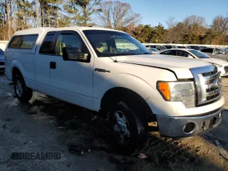 2011 Ford F-150 XL with VIN 1FTEX1CM1BKD07593, listed as a Copart auction lot 86879914 with 189,647 mi miles and Salvage Title. Bid and sale history available at carsss.com. Image 4.