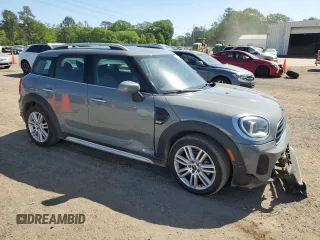 2022 MINI Countryman Oxford Edition with VIN WMZ23BR02N3N61756, listed as a Copart auction lot 52310665 with 85,638 mi miles and Salvage Title. Bid and sale history available at DreamBid. Image 4.