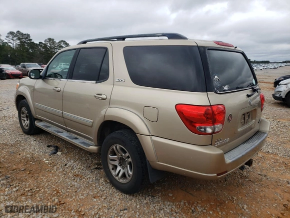 2005 Toyota Sequoia SR5 with VIN 5TDZT34A15S255084, listed as a Copart auction lot 47897985 with 212,582 mi miles and Clean Title. Bid and sale history available at carsss.com. Image 2.