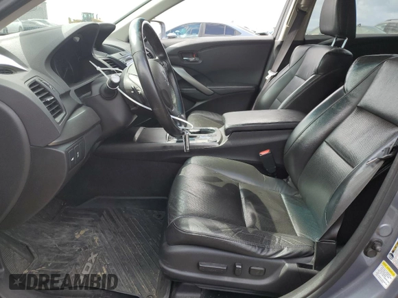 2015 Acura RDX Tech Pkg with VIN 5J8TB3H59FL005733, listed as a Copart auction lot 50652225 with 124,559 mi miles and Salvage Title. Bid and sale history available at carsss.com. Image 7.