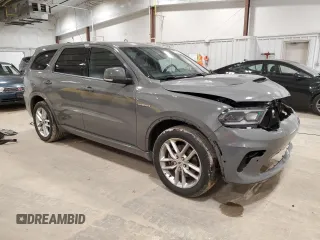 2022 Dodge Durango R/T with VIN 1C4SDJCT6NC104359, listed as a Copart auction lot 50760725 with 79,865 mi miles and Salvage title. Bid and sale history available at DreamBid. Image 4.