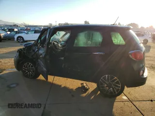 2014 FIAT 500L Lounge with VIN ZFBCFACH9EZ006050, listed as a Copart auction lot 83713724 with 144,849 mi miles and Salvage Title. Bid and sale history available at carsss.com. Image 2.