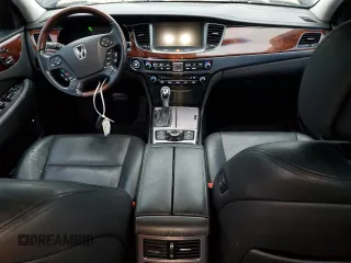 2015 Hyundai Equus Ultimate with VIN KMHGH4JH7FU094068, listed as a Copart auction lot 78850774 with 155,068 mi miles and Salvage title. Bid and sale history available at DreamBid. Image 8.