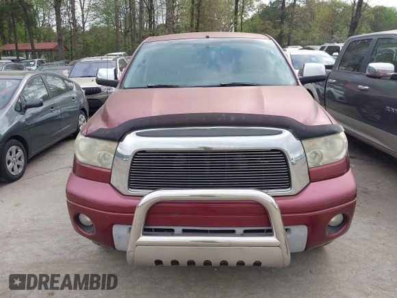 2007 Toyota Tundra Limited with VIN 5TFEV58147X027981, listed as a IAAI auction lot 41789128 with 233,593 mi miles and . Bid and sale history available at DreamBid. Image 12.
