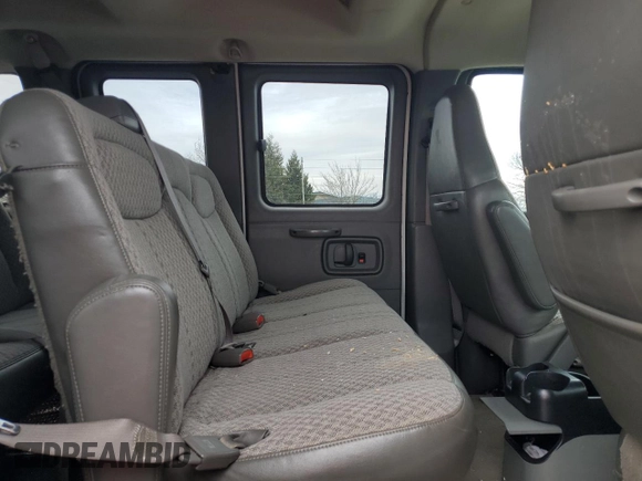 2005 Chevrolet Express Passenger with VIN 1GAHG35U851250429, listed as a Copart auction lot 45600415 with Not provided miles and Salvage title. Bid and sale history available at DreamBid. Image 11.