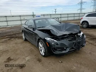 2015 BMW 2 Series 228i xDrive with VIN WBA1F7C59FV367149, listed as a Copart auction lot 43051475 with 51,878 mi miles and Salvage Title. Bid and sale history available at carsss.com. Image 10.