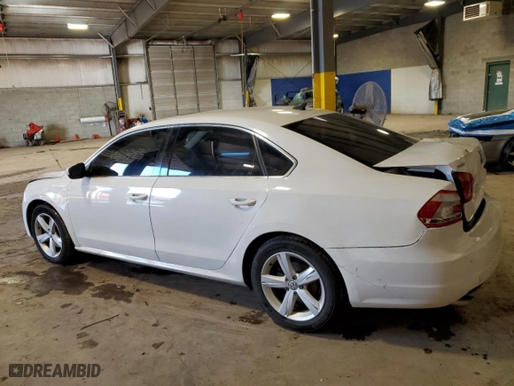 2013 Volkswagen Passat SE with VIN 1VWBP7A31DC001987, listed as a Copart auction lot 49449105 with 100,353 mi miles and Salvage Title. Bid and sale history available at carsss.com. Image 2.