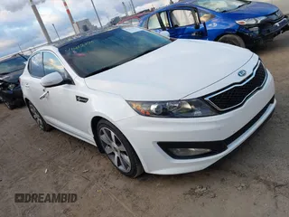 2012 Kia Optima SX with VIN 5XXGR4A68CG014326, listed as a IAAI auction lot 41215375 with 145,172 mi miles and . Bid and sale history available at carsss.com. Image 1.