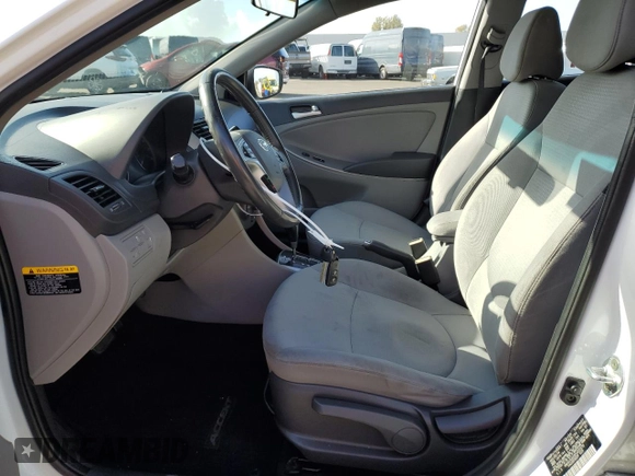 2015 Hyundai Accent Sport with VIN KMHCU5AE4FU205570, listed as a Copart auction lot 80708594 with 110,505 mi miles and Clean Title. Bid and sale history available at carsss.com. Image 7.