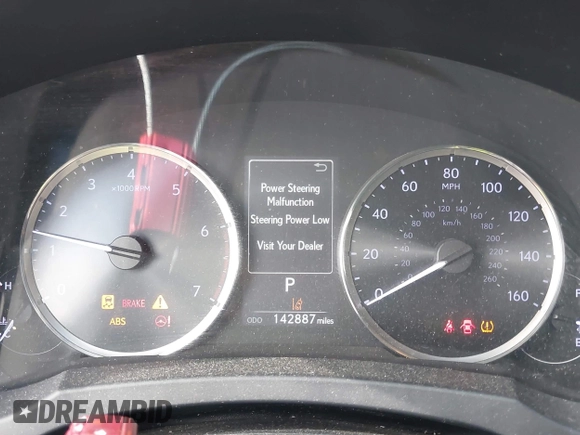 2017 Lexus IS 200t with VIN JTHBA1D21H5047753, listed as a IAAI auction lot 42007198 with 142,887 mi miles and . Bid and sale history available at DreamBid. Image 7.