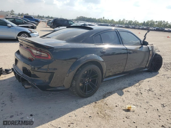 2022 Dodge Charger SRT Hellcat Widebody with VIN 2C3CDXL91NH106016, listed as a Copart auction lot 72100084 with 0 mi miles and Non Repairable. Bid and sale history available at carsss.com. Image 3.