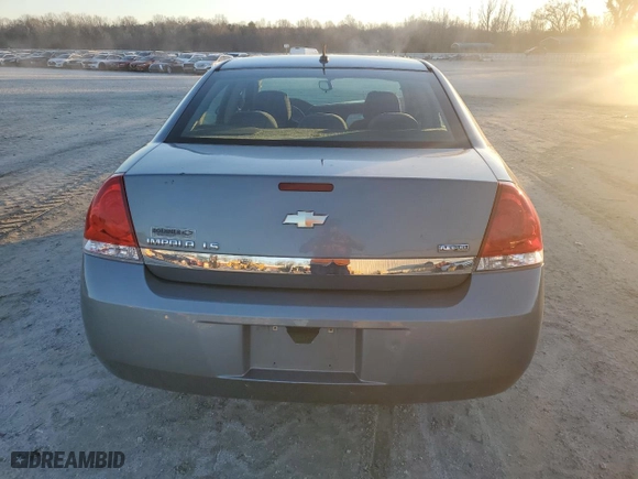 2007 Chevrolet Impala LS with VIN 2G1WB58K279223690, listed as a Copart auction lot 45568575 with 61,947 mi miles and Salvage Title. Bid and sale history available at carsss.com. Image 6.