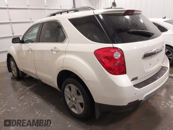 2015 Chevrolet Equinox LTZ with VIN 1GNALDEK1FZ106353, listed as a IAAI auction lot 41665296 with 257,617 mi miles. Bid and sale history available at carsss.com. Image 3.