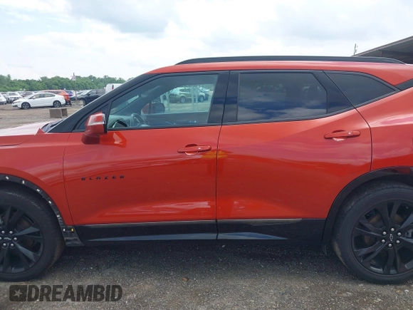 2021 Chevrolet Blazer RS with VIN 3GNKBKRS1MS547173, listed as a IAAI auction lot 42462368 with 56,115 mi miles and . Bid and sale history available at DreamBid. Image 14.
