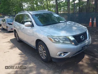 2014 Nissan Pathfinder SL z VIN 5N1AR2MM0EC673231, wystawiony jako IAAI lot #42482133 z przebiegiem 168 630 mil mil oraz . Historia ofert i sprzedaży dostępna na DreamBid. Obrazek 1.