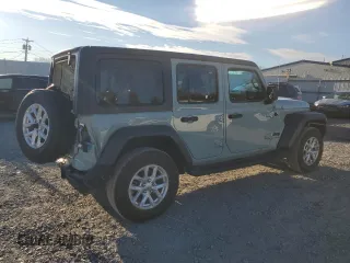 2023 Jeep Wrangler Sport with VIN 1C4HJXDNXPW635345, listed as a Copart auction lot 80929674 with 29,229 mi miles and Salvage Title. Bid and sale history available at DreamBid. Image 3.