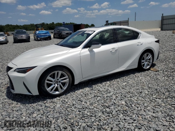 2021 Lexus IS 300 with VIN JTHCA1D21M5114771, listed as a Copart auction lot 56099775 with 47,640 mi miles and Non repairable. Bid and sale history available at DreamBid. Image 1.