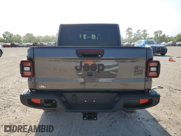 2024 Jeep Gladiator Willys с VIN 1C6HJTAG6RL107893, выставлен на аукционе Copart как лот 53328945 с пробегом 8 961 миль миль и Списание • Salvage title. История ставок и продаж доступна на DreamBid. Изображение 6.