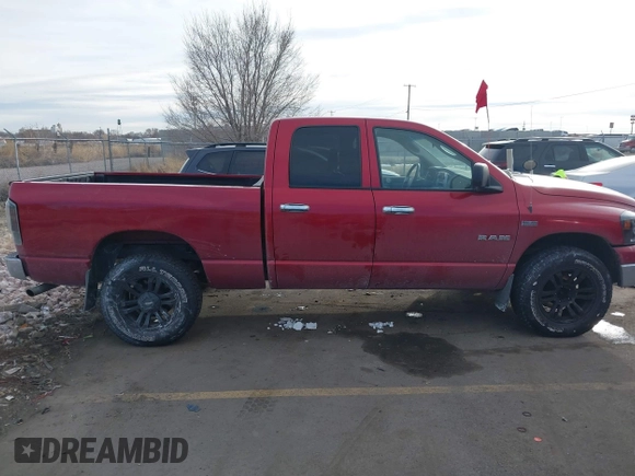 2008 Dodge 1500 SLT with VIN 1D7HU18288J202163, listed as a IAAI auction lot 41386500 with 161,213 mi miles. Bid and sale history available at carsss.com. Image 13.