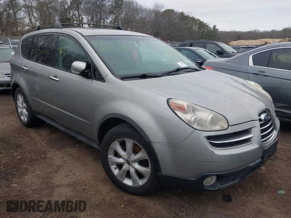 2006 Subaru Tribeca 5-Pass z VIN 4S4WX82C564423875, wystawiony jako IAAI lot #41735001 z przebiegiem Nie podano mil oraz . Historia ofert i sprzedaży dostępna na DreamBid. Obrazek 1.