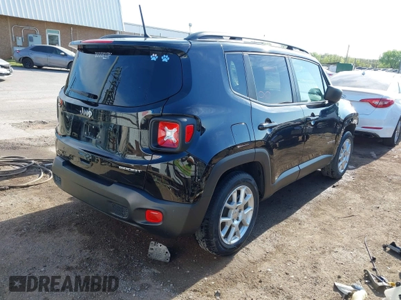 2019 Jeep Renegade Sport with VIN ZACNJAAB9KPK68676, listed as a IAAI auction lot 42032714 with 68,947 mi miles and . Bid and sale history available at DreamBid. Image 4.