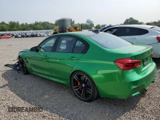2016 BMW M3 with VIN WBS8M9C55G5G41642, listed as a Copart auction lot 58733145 with 85,075 mi miles and Salvage title. Bid and sale history available at DreamBid. Image 2.