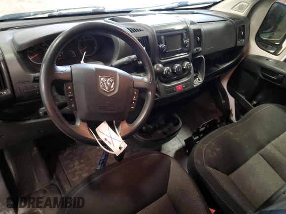 2018 Ram ProMaster Cargo with VIN 3C6URVJG0JE111535, listed as a Copart auction lot 47322625 with 78,720 mi miles and Clean Title. Bid and sale history available at carsss.com. Image 8.