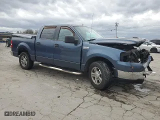 2006 Ford F-150 XLT with VIN 1FTRW12W56FB68624, listed as a Copart auction lot 49613235 with 191,031 mi miles and Salvage Title. Bid and sale history available at carsss.com. Image 4.
