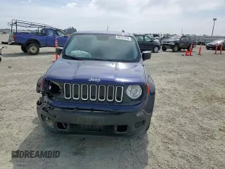 2017 Jeep Renegade Sport с VIN ZACCJBAB2HPG21509, выставлен на аукционе Copart как лот 53107375 с пробегом 54 565 миль миль и Списание • Salvage title. История ставок и продаж доступна на DreamBid. Изображение 11.