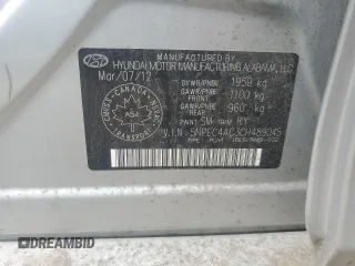 2012 Hyundai Sonata SE z VIN 5NPEC4AC3CH489045, wystawiony jako Copart lot #57980785 z przebiegiem 241 729 mil mil oraz Czysty tytuł • Clean title. Historia ofert i sprzedaży dostępna na DreamBid. Obrazek 12.