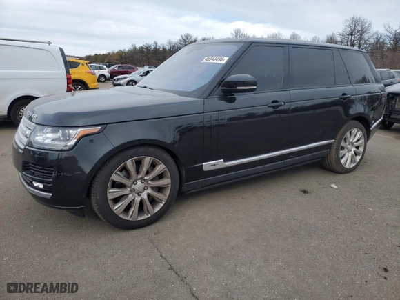 2014 Land Rover Range Rover Supercharged with VIN SALGS3TF8EA174662, listed as a Copart auction lot 45943495 with 128,817 mi miles and Clean Title. Bid and sale history available at carsss.com. Image 1.