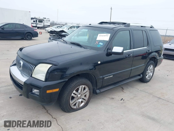 2008 Mercury Mountaineer Premier with VIN 4M2EU48828UJ13023, listed as a IAAI auction lot 41424553 with 228,264 mi miles. Bid and sale history available at carsss.com. Image 2.