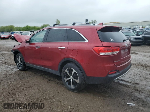 2016 Kia Sorento EX with VIN 5XYPHDA17GG128925, listed as a Copart auction lot 57088935 with 82,929 mi miles and Clean title. Bid and sale history available at DreamBid. Image 2.