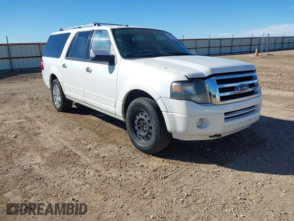 2011 Ford Expedition Max Limited with VIN 1FMJK2A58BEF15821, listed as a IAAI auction lot 41593051 with 288,260 mi miles and . Bid and sale history available at DreamBid. Image 1.