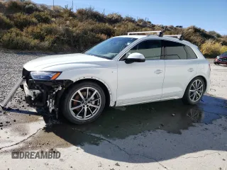 2021 Audi Q5 Premium Plus with VIN WA1E2AFY2M2041530, listed as a Copart auction lot 76736194 with 61,401 mi miles and Salvage Title. Bid and sale history available at carsss.com. Image 1.