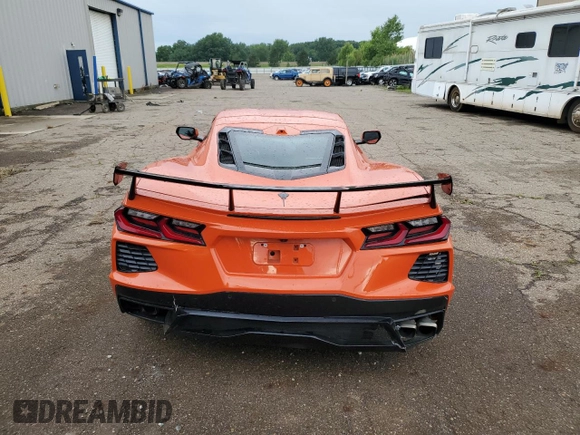 2021 Chevrolet Corvette 2LT with VIN 1G1YB2D44M5113070, listed as a Copart auction lot 63817055 with 11,246 mi miles and Clean title. Bid and sale history available at DreamBid. Image 6.