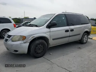 2005 Dodge Caravan SE with VIN 1D4GP24R95B273273, listed as a Copart auction lot 53944395 with 168,324 mi miles and Salvage Title. Bid and sale history available at carsss.com. Image 1.