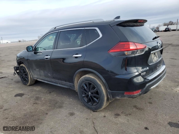 2017 Nissan Rogue SL with VIN 5N1AT2MV4HC739178, listed as a Copart auction lot 51802155 with 84,551 mi miles and Salvage Title. Bid and sale history available at carsss.com. Image 2.