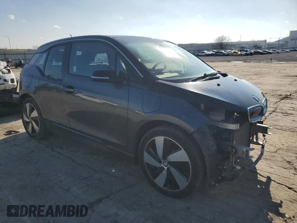 2018 BMW i3 with VIN WBY7Z4C53JVD96062, listed as a Copart auction lot 86356554 with 51,475 mi miles and Salvage title. Bid and sale history available at DreamBid. Image 4.