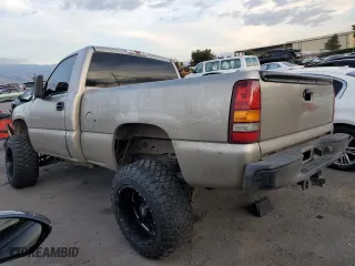 2002 Chevrolet Silverado 1500 LS with VIN 1GCEK14V62Z234928, listed as a Copart auction lot 41534165 with 0 mi miles and Salvage Title. Bid and sale history available at carsss.com. Image 2.