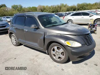 2001 Chrysler PT Cruiser with VIN 3C8FY4BB61T538939, listed as a Copart auction lot 73055744 with 196,805 mi miles and Salvage Title. Bid and sale history available at carsss.com. Image 4.