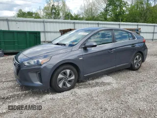 2017 Hyundai Ioniq SEL z VIN KMHC75LC2HU021458, wystawiony jako Copart lot #55114745 z przebiegiem 151 993 mil mil oraz Szkoda całkowita • Salvage title. Historia ofert i sprzedaży dostępna na DreamBid. Obrazek 1.