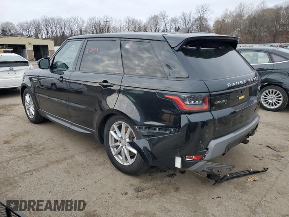 2021 Land Rover Range Rover Sport SE with VIN SALWG2SU7MA777169, listed as a Copart auction lot 41338075 with 80,180 mi miles and Salvage Title. Bid and sale history available at carsss.com. Image 2.