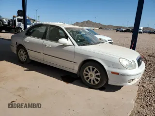 2003 Hyundai Sonata GLS with VIN KMHWF35H43A876198, listed as a Copart auction lot 45571305 with 134,928 mi miles and Clean Title. Bid and sale history available at carsss.com. Image 4.