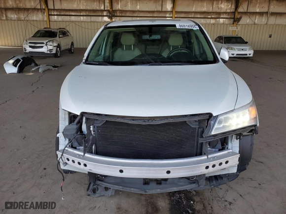 2015 Acura MDX with VIN 5FRYD3H21FB012536, listed as a Copart auction lot 86918994 with 147,002 mi miles and Salvage Title. Bid and sale history available at carsss.com. Image 5.
