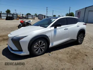2023 Lexus RZ with VIN JTJAAAAB7PA020268, listed as a Copart auction lot 58538734 with 12,517 mi miles and Salvage Title. Bid and sale history available at carsss.com. Image 1.