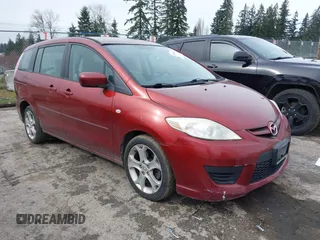 2009 Mazda 5 Sport with VIN JM1CR29L890344474, listed as a IAAI auction lot 41785656 with 142,313 mi miles and . Bid and sale history available at DreamBid. Image 1.
