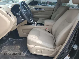 2018 Nissan Pathfinder SV with VIN 5N1DR2MM9JC604772, listed as a Copart auction lot 59741915 with 92,516 mi miles and Salvage title. Bid and sale history available at DreamBid. Image 7.
